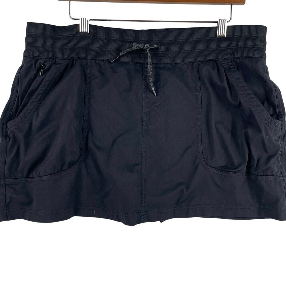 The North Face Womens Aphrodite Skort XL TNF Black Lined Athletic Skirt